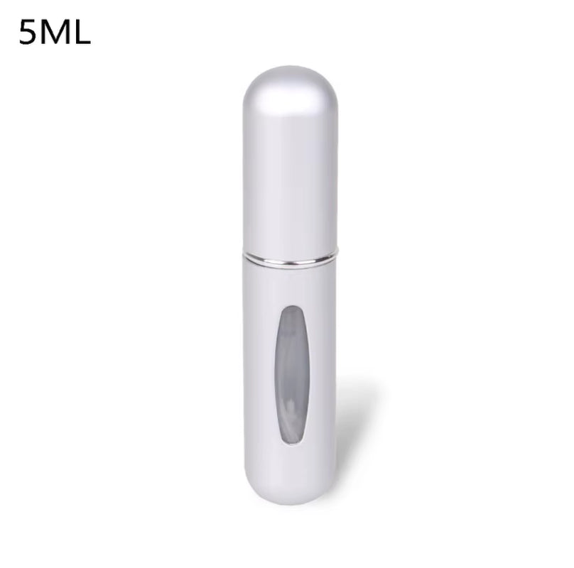 8/5Ml Perfume Atomizer Portable Liquid Container for Cosmetics Traveling Mini Aluminum Spray Alcochol Empty Refillable Bottle