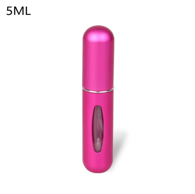 8/5Ml Perfume Atomizer Portable Liquid Container for Cosmetics Traveling Mini Aluminum Spray Alcochol Empty Refillable Bottle