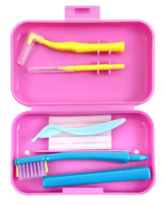 Portable Interdental Brush Kit