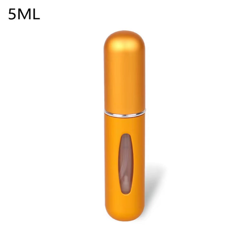 8/5Ml Perfume Atomizer Portable Liquid Container for Cosmetics Traveling Mini Aluminum Spray Alcochol Empty Refillable Bottle