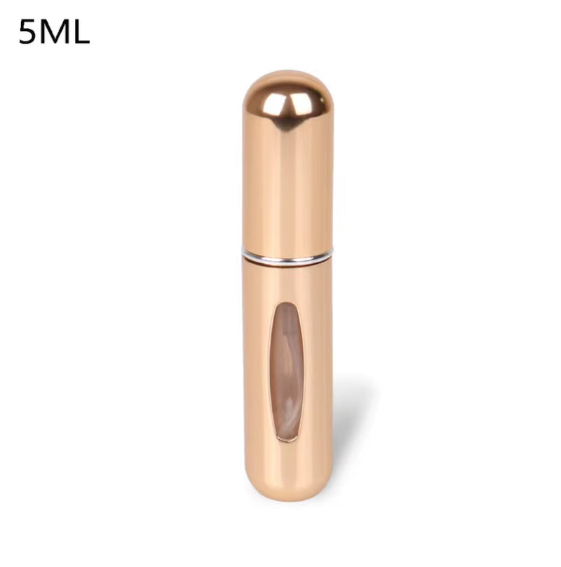 8/5Ml Perfume Atomizer Portable Liquid Container for Cosmetics Traveling Mini Aluminum Spray Alcochol Empty Refillable Bottle