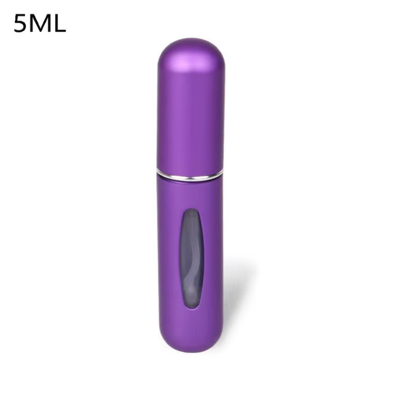8/5Ml Perfume Atomizer Portable Liquid Container for Cosmetics Traveling Mini Aluminum Spray Alcochol Empty Refillable Bottle