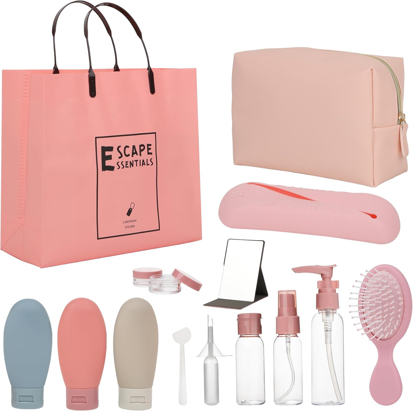 12-Piece Travel Essentials Kit