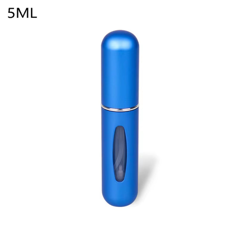 8/5Ml Perfume Atomizer Portable Liquid Container for Cosmetics Traveling Mini Aluminum Spray Alcochol Empty Refillable Bottle