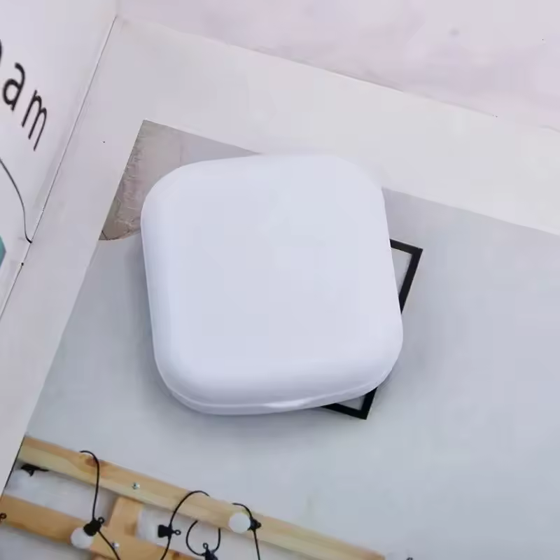 Mini Square Contact Lens Case with Mirror