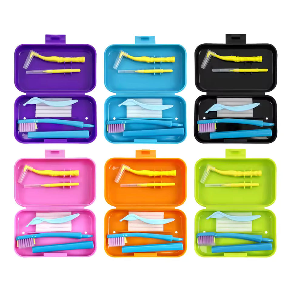 Portable Interdental Brush Kit