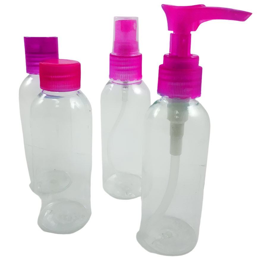 4-Piece Travel Bottle Set