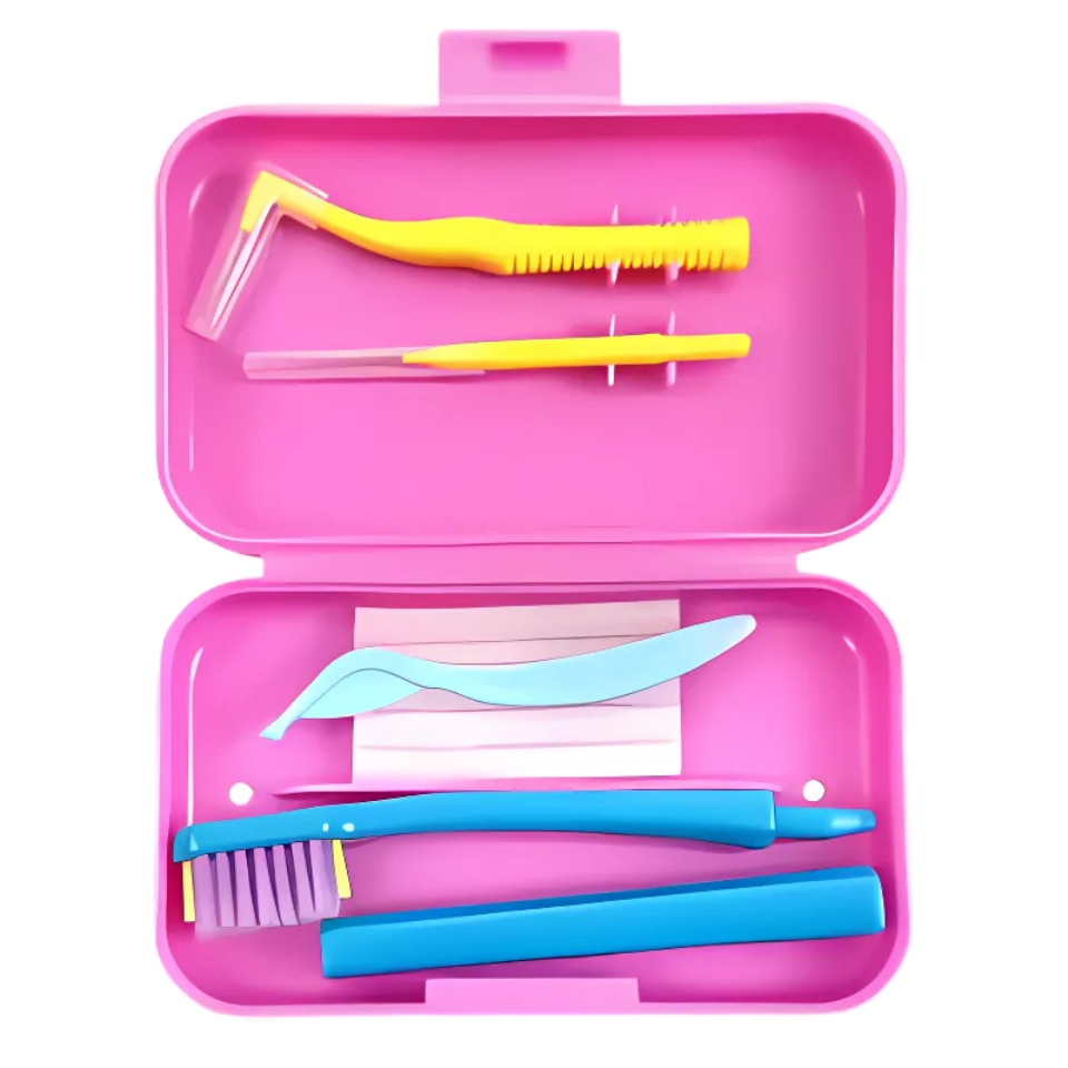 Portable Interdental Brush Kit