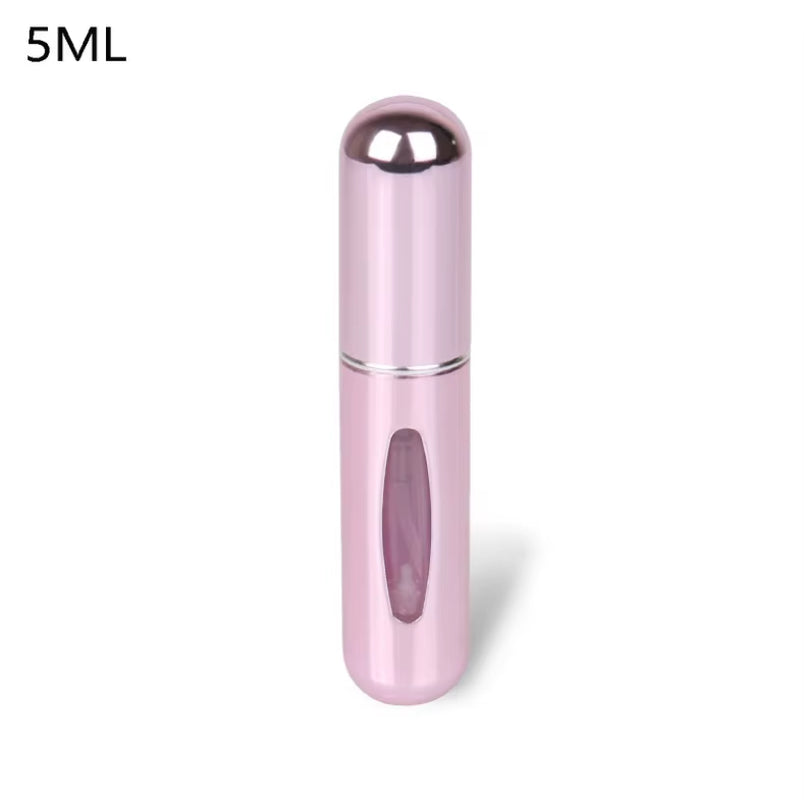 8/5Ml Perfume Atomizer Portable Liquid Container for Cosmetics Traveling Mini Aluminum Spray Alcochol Empty Refillable Bottle