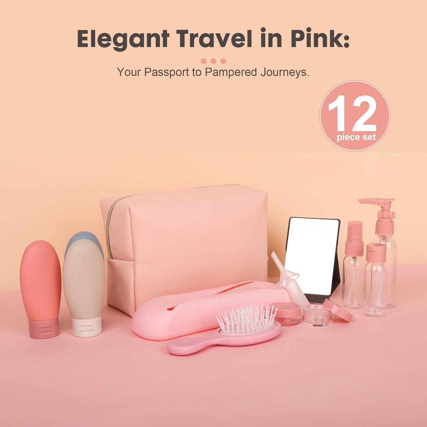 12-Piece Travel Essentials Kit