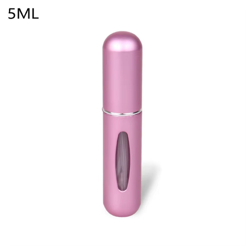 8/5Ml Perfume Atomizer Portable Liquid Container for Cosmetics Traveling Mini Aluminum Spray Alcochol Empty Refillable Bottle