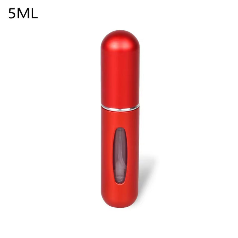 8/5Ml Perfume Atomizer Portable Liquid Container for Cosmetics Traveling Mini Aluminum Spray Alcochol Empty Refillable Bottle