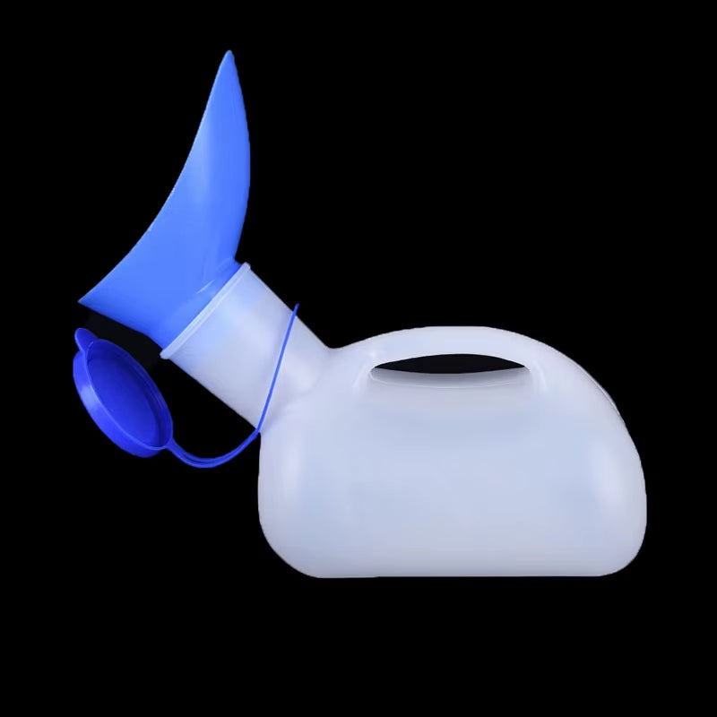 1000ML Plastic Unisex Portable Mobile Urinal Toilet Aid Bottle Urinal Pee Bottle Journey Travel Kits Camping Travel Outdoor Tool