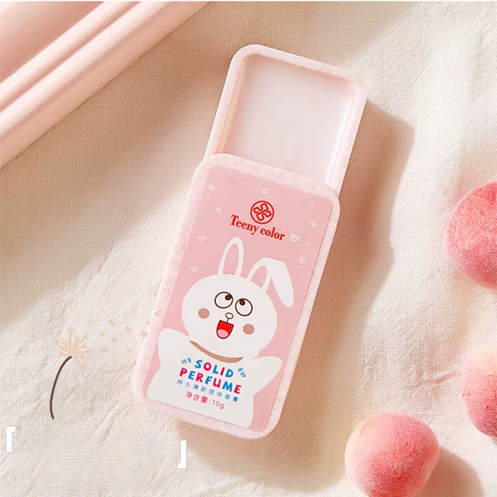 Peach Flower Solid Perfume Balm